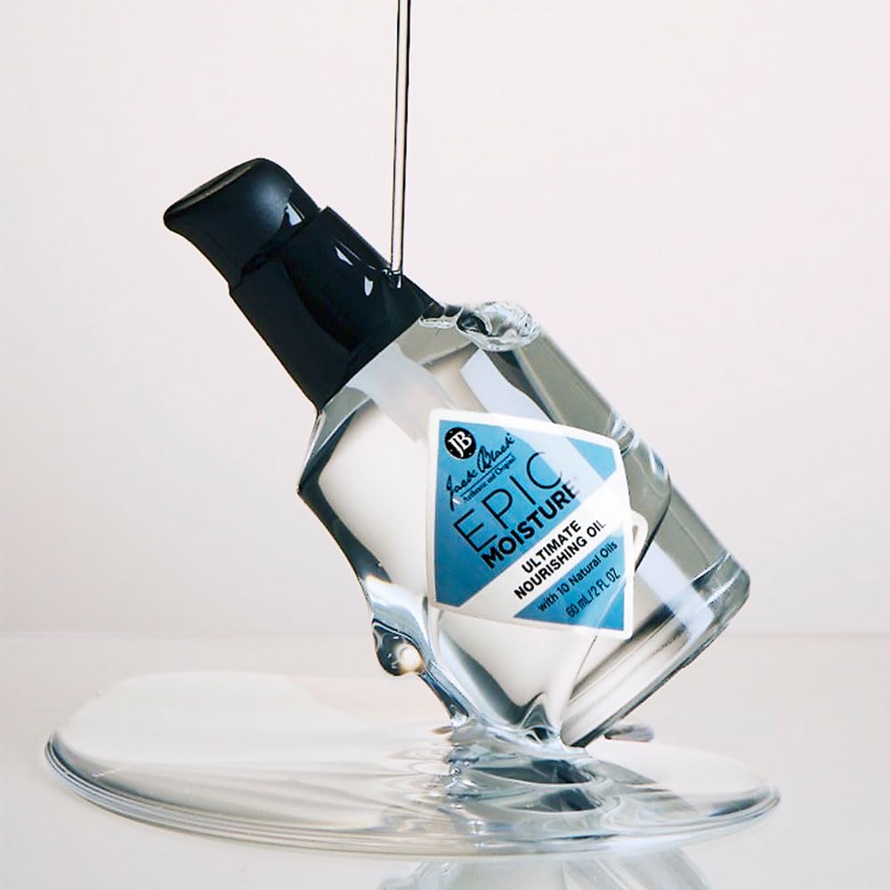 Jack Black Epic Moisture MP10 application on beard adds shine and softness