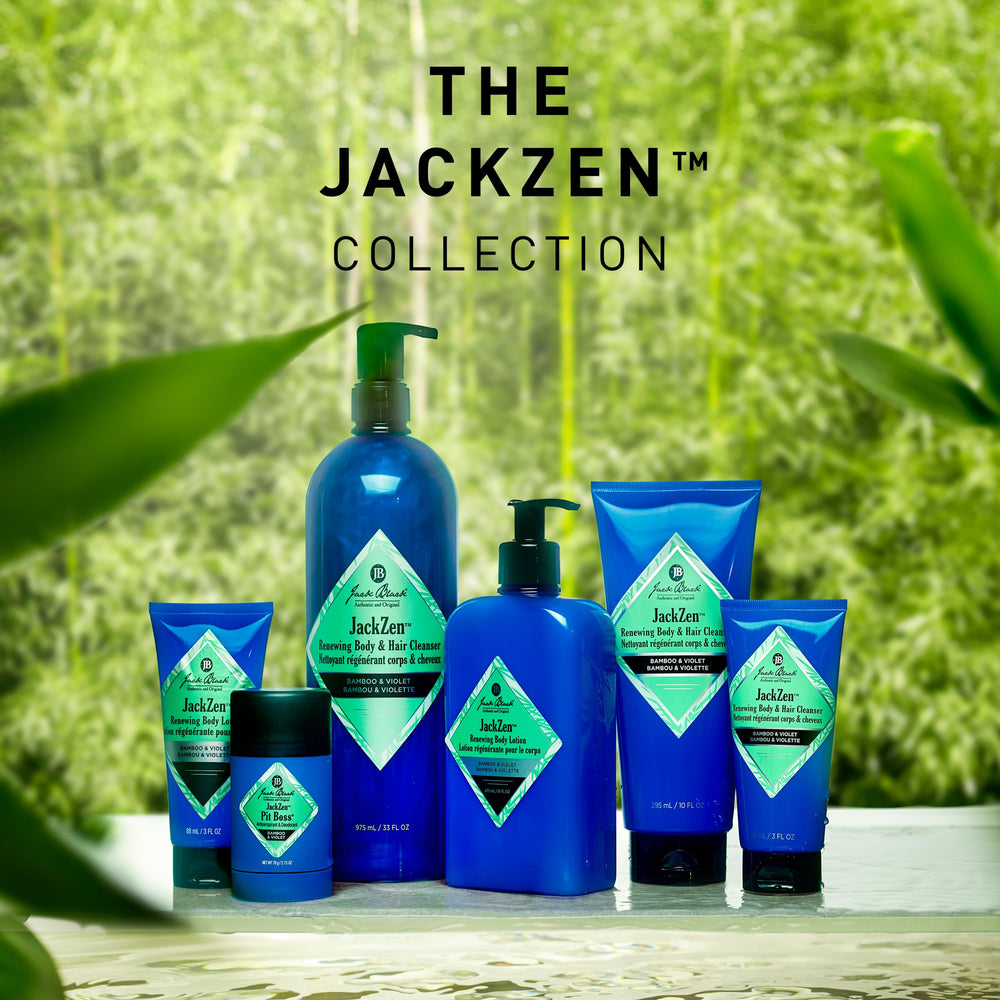 Jack Black JackZen daily-use context showing morning routine compatibility