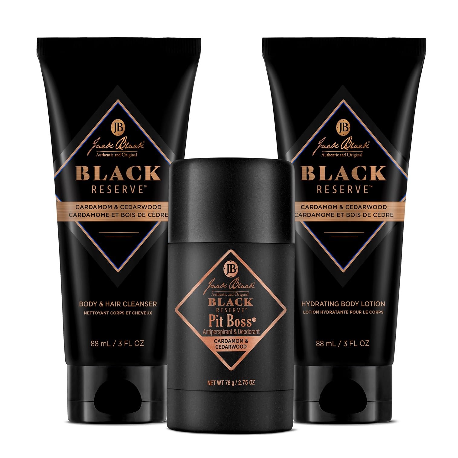 Jack Black Pit Boss deodorant application for all-day odor control