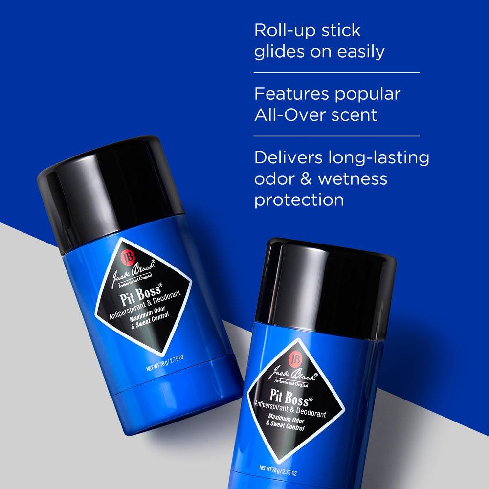 Vitamin E in Pit Boss nourishes underarm skin during daily use