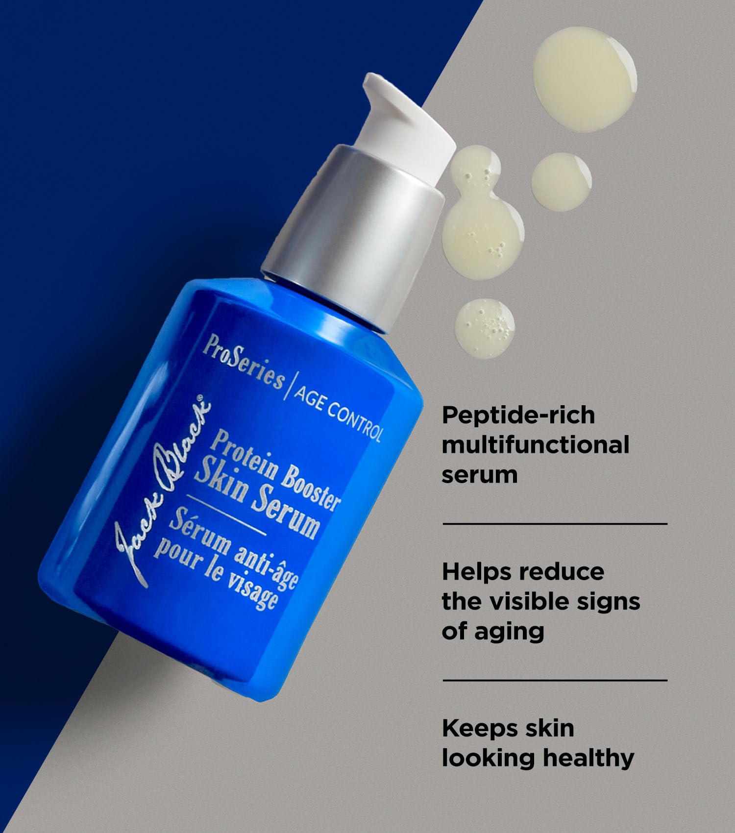 Close-up of Jack Black Eye Rescue for gentle application on fine lines
