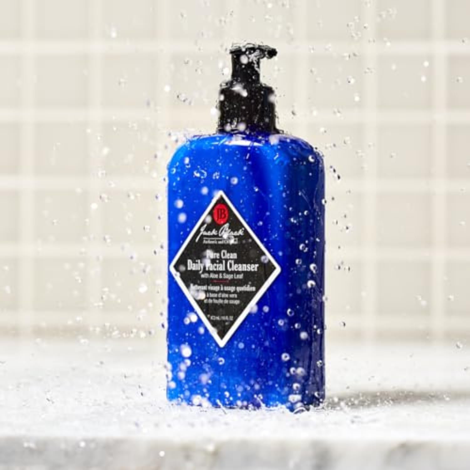 Jack Black Pure Clean Daily Cleanser USA-made label