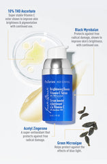 Jack Black Brightening Booster serum on skin promoting even tone.