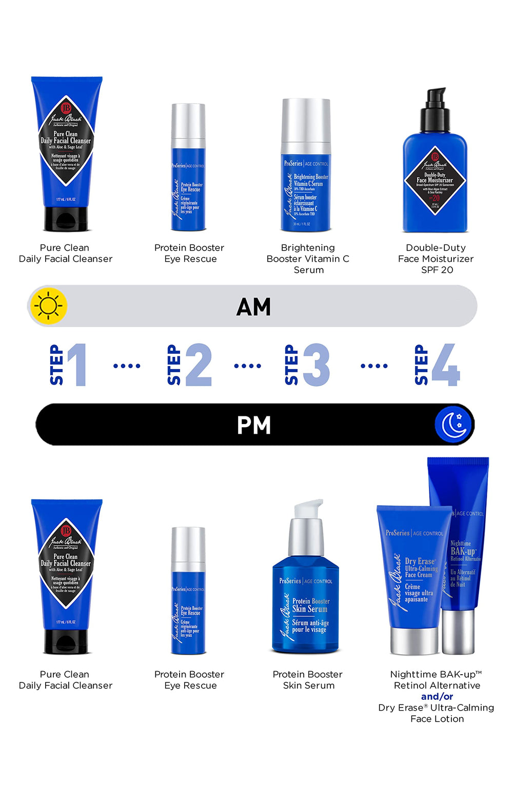 Jack Black Vitamin C Serum dropper releasing hydrating formula.