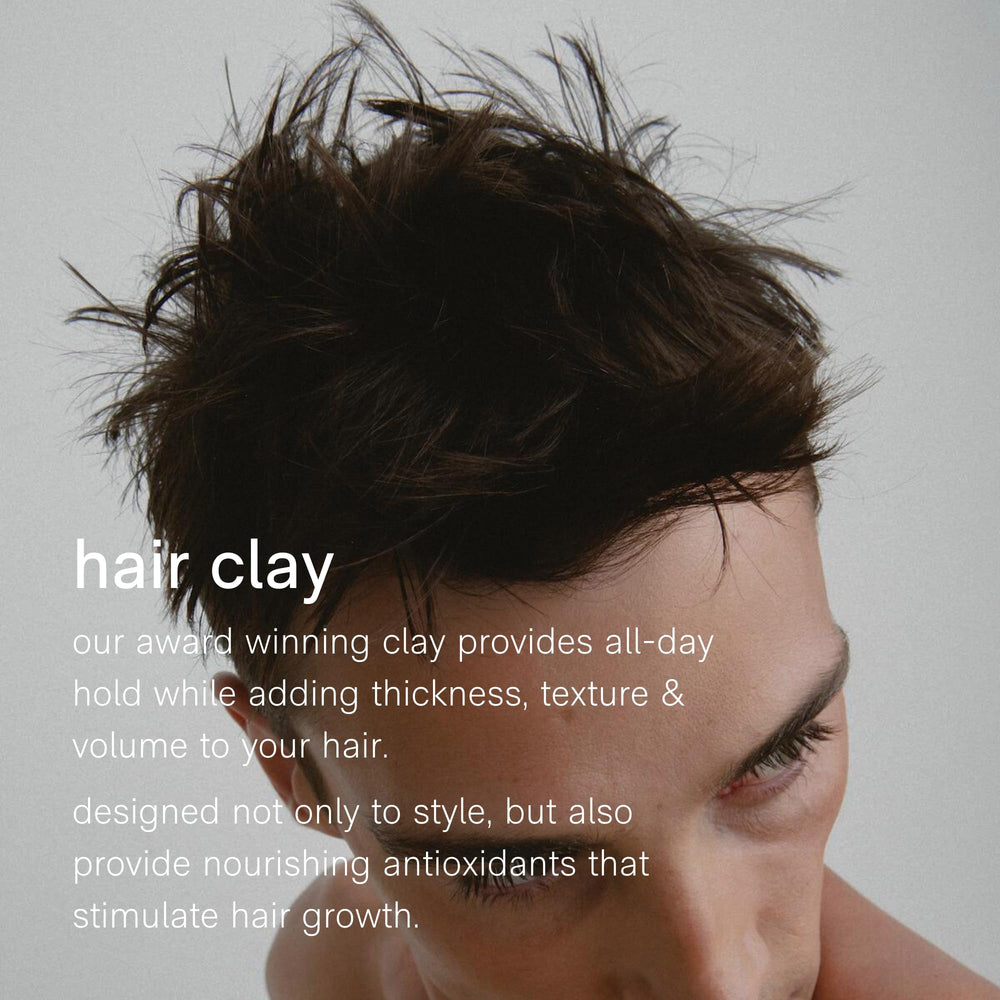 Jack Henry Premium Hair Clay lavender-oil offers a natural scent during styling.
