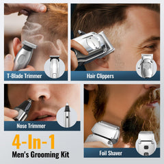 Jack & Rose beard trimmer floating technology glides smoothly for close work