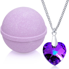 Jackpot Candles Enliven Me Lavender Bath Bomb exterior packaging showcases premium, handmade USA quality.