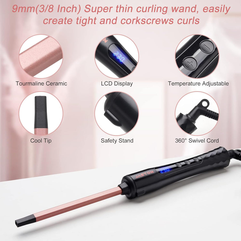 JAETON 6.5ft swivel cord enables tangle-free styling