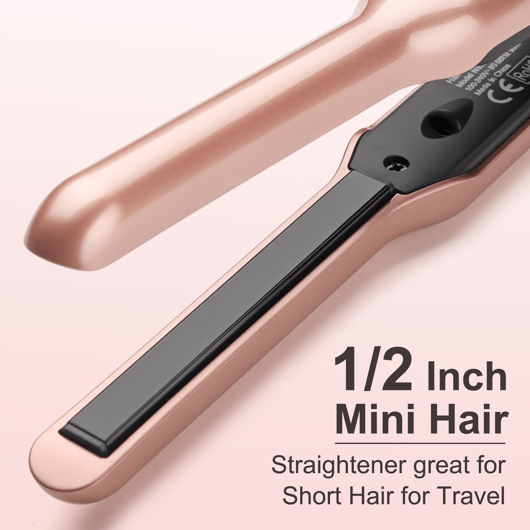 JAETON two-in-one straightener and curler for versatile looks