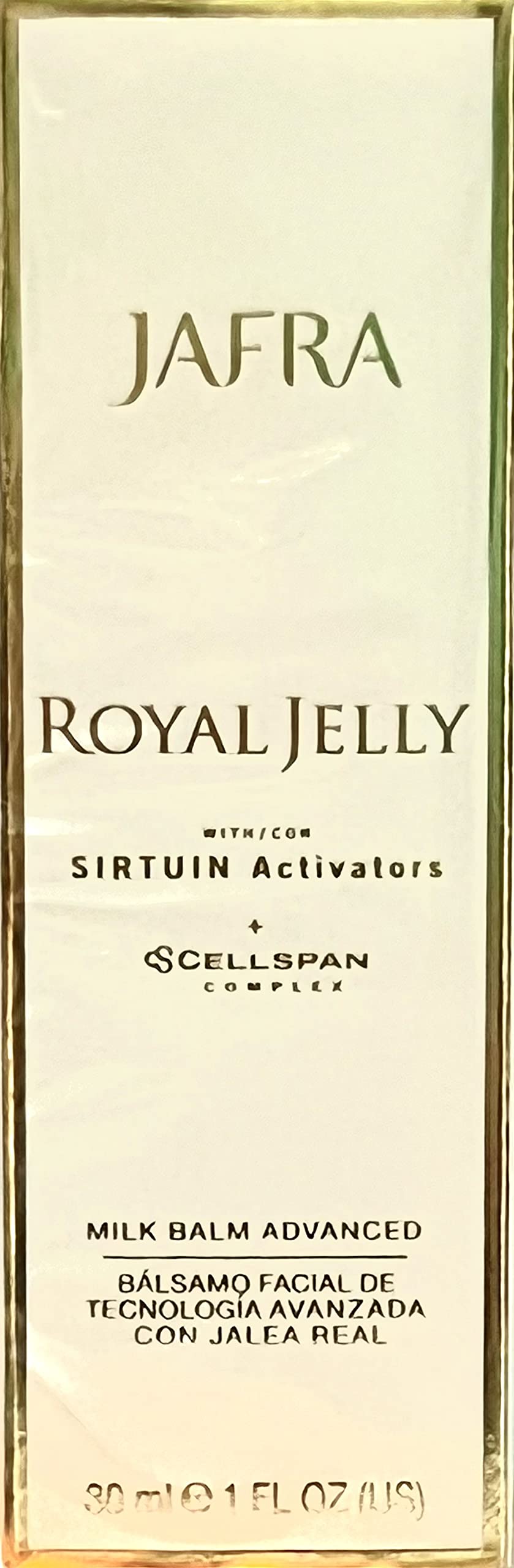 Jafra Royal Jelly Balm pump top shows easy, controlled application.