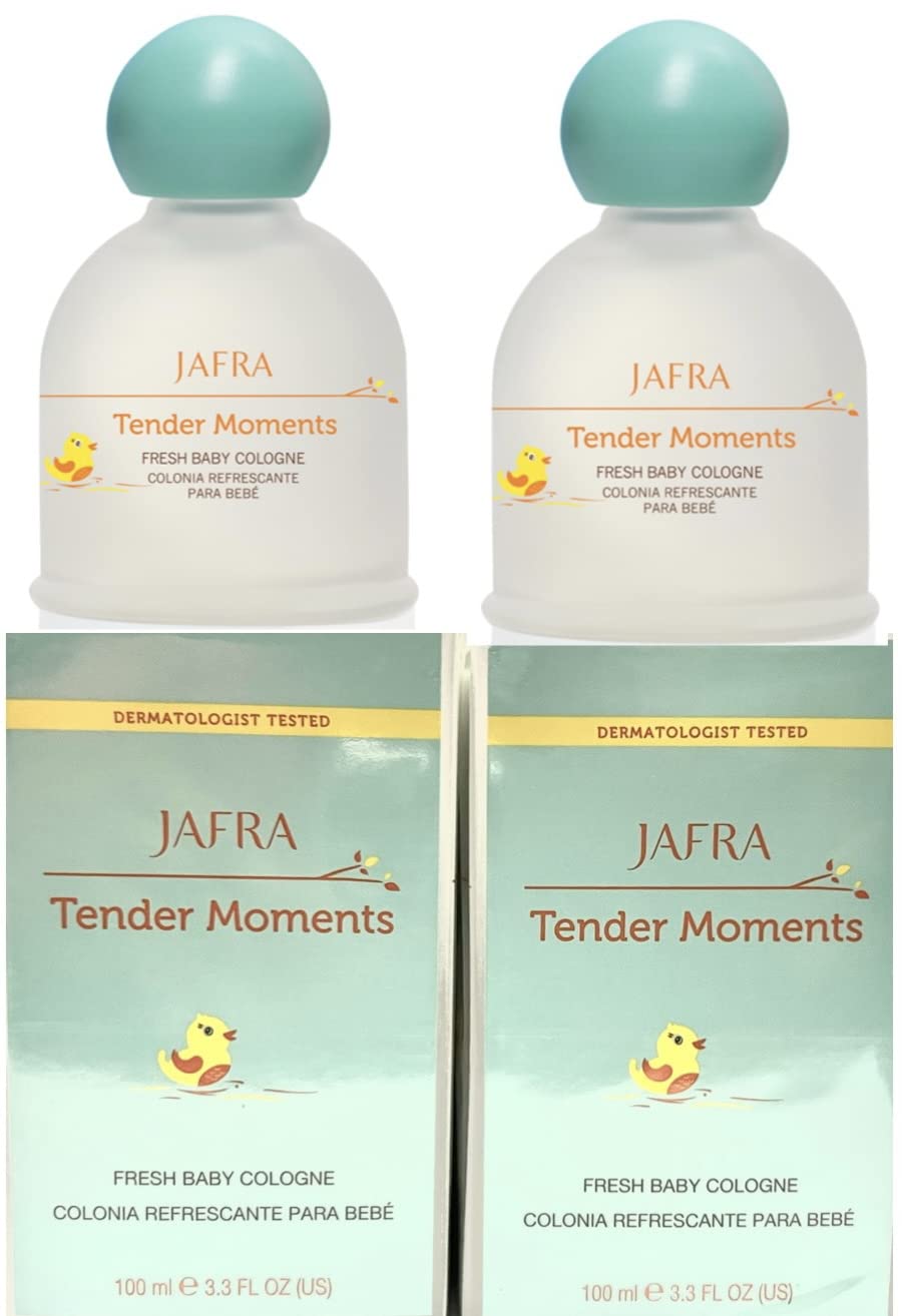 Jafra Tender Moments Baby Fresh Cologne set with two bottles for everyday fragrance