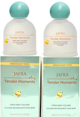 Jafra Tender Moments Baby Fresh Cologne set with two bottles for everyday fragrance