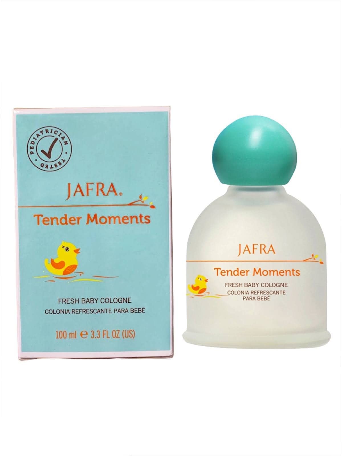 JAFRA Tender Moments close-up of fragrance emphasizes floral notes and light scent.