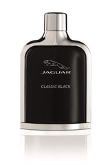 Jaguar Classic Black bottle-front showcasing sophisticated, confident daily wear.