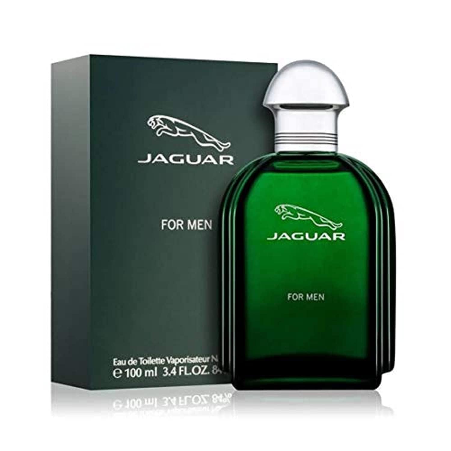 Jaguar EDT bottle closeup for confident daily wear.