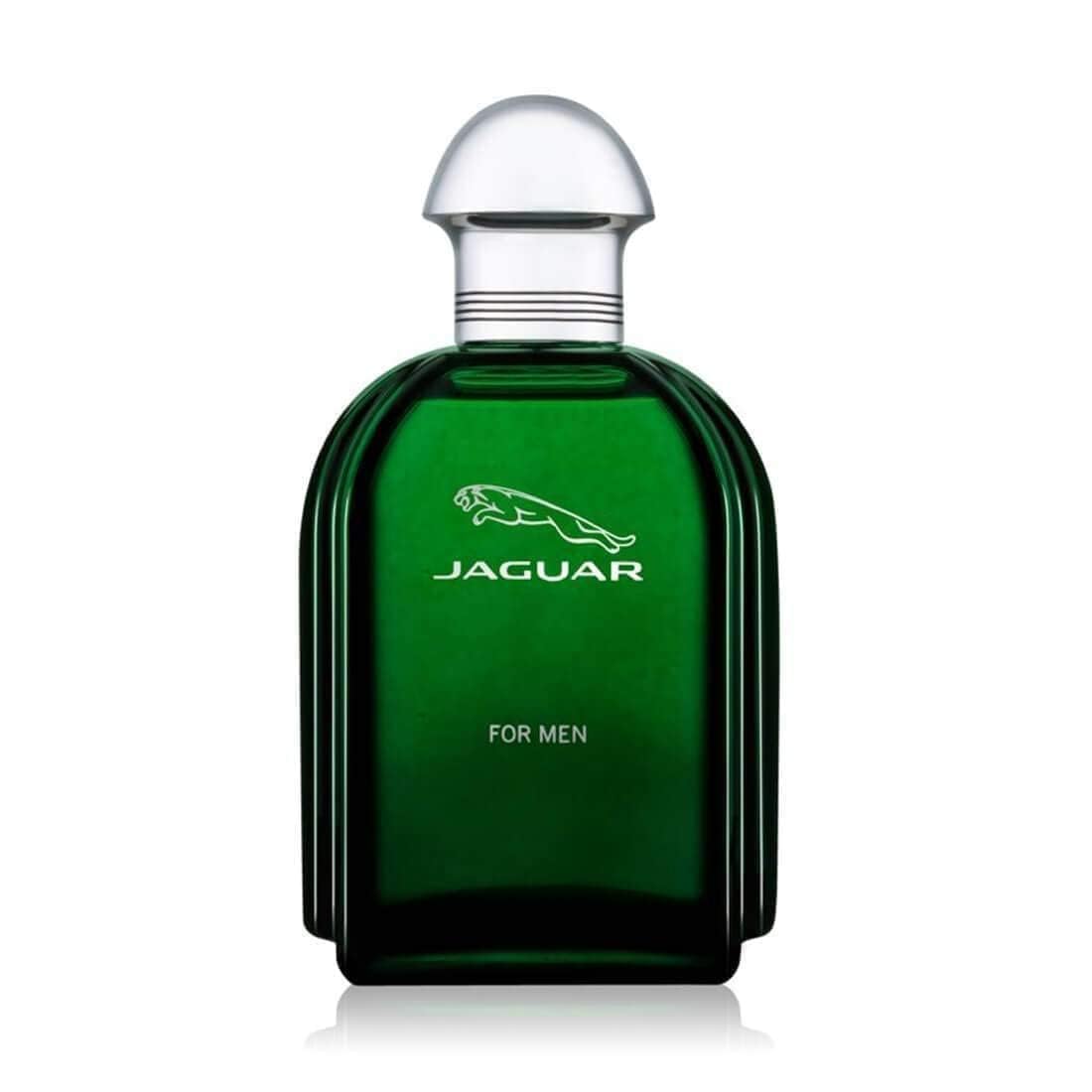Jaguar EDT flacon on shelf for effortless evening styling.