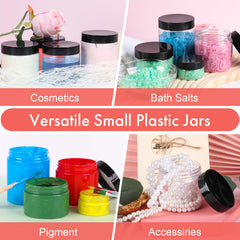 Jaisie.W floral stickers pack close-up for decorative jar labeling.