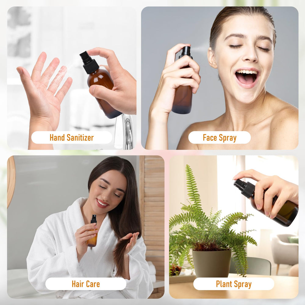Jaisie.W travel-ready bottles demonstrate compact design for on-the-go use