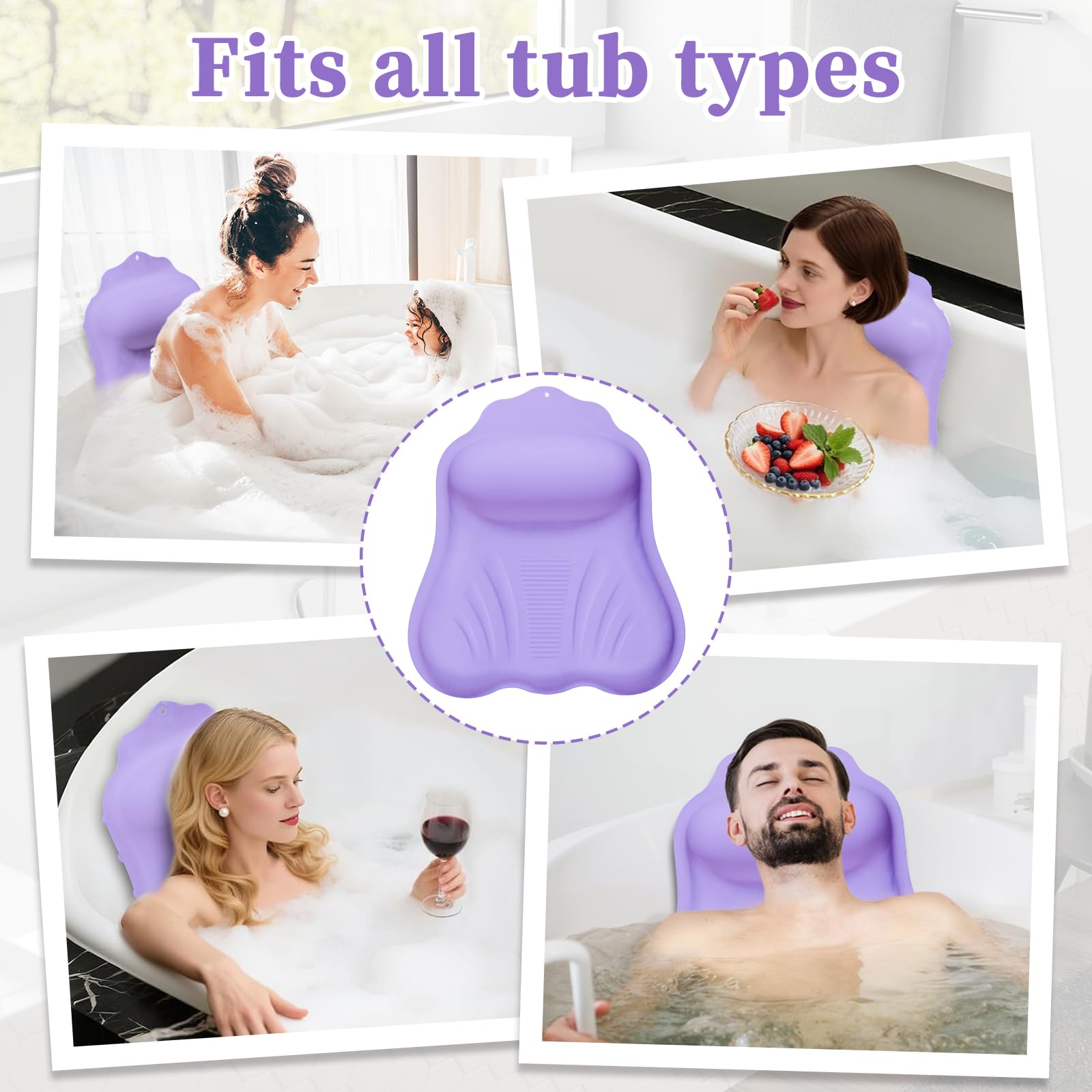 Jalopink quick-drying silicone pillow prevents soggy cushions after use.
