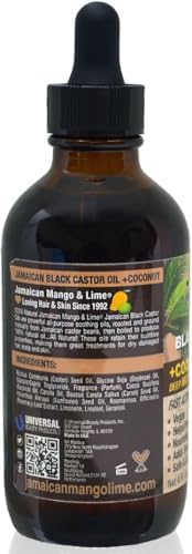 Jamaican Mango & Lime oil drop texture highlighting deep conditioning for natural hair.