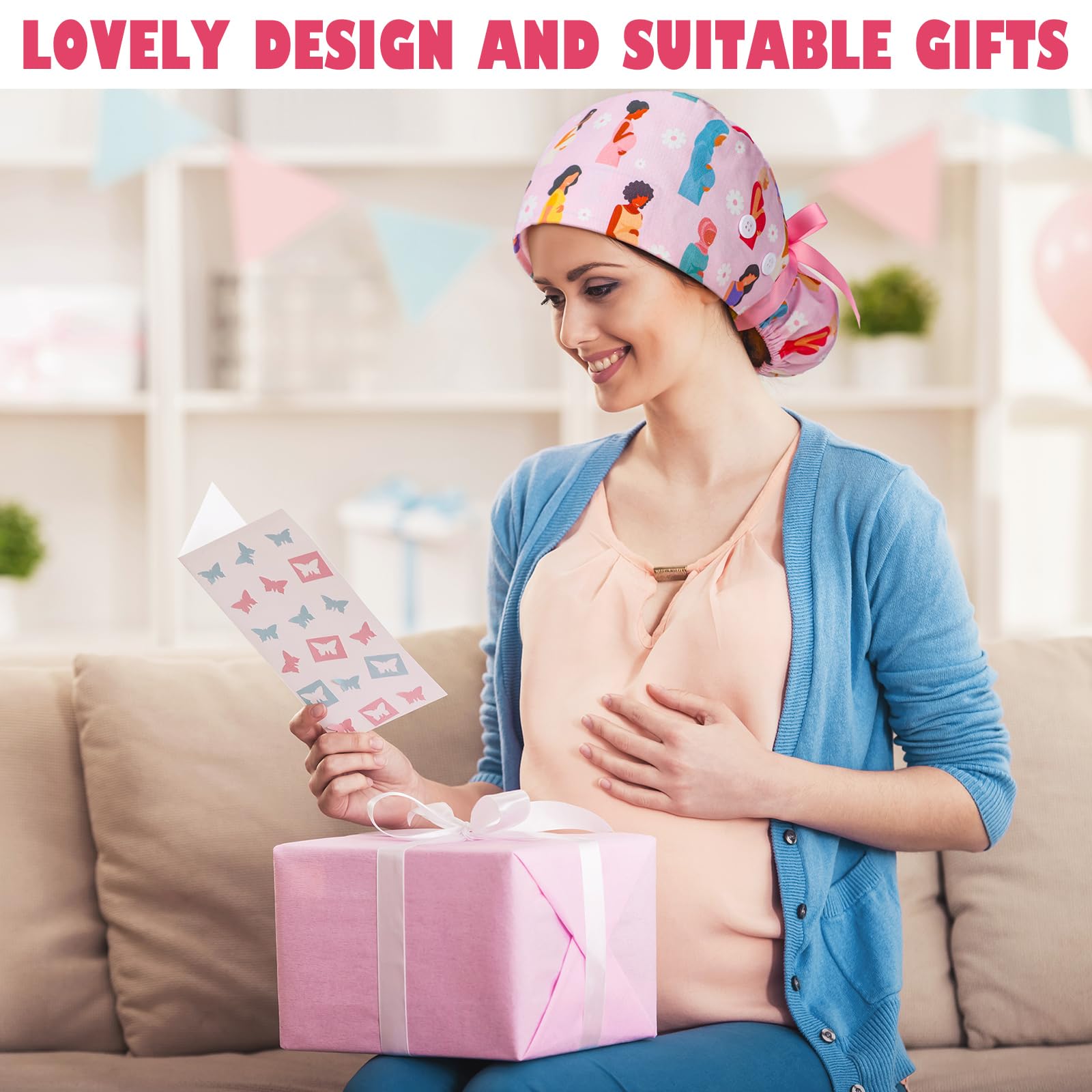 Jamntower patterns include pregnant-woman and newborn motifs for cheerful workdays