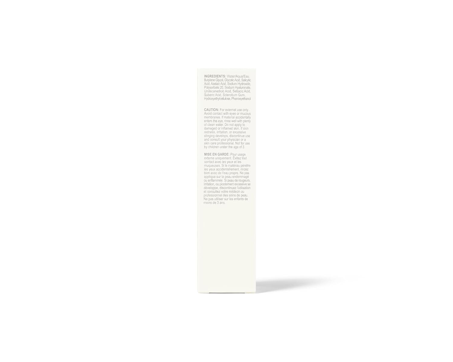 Jan Marini Bioclear Face Lotion closeup reveals smooth texture.