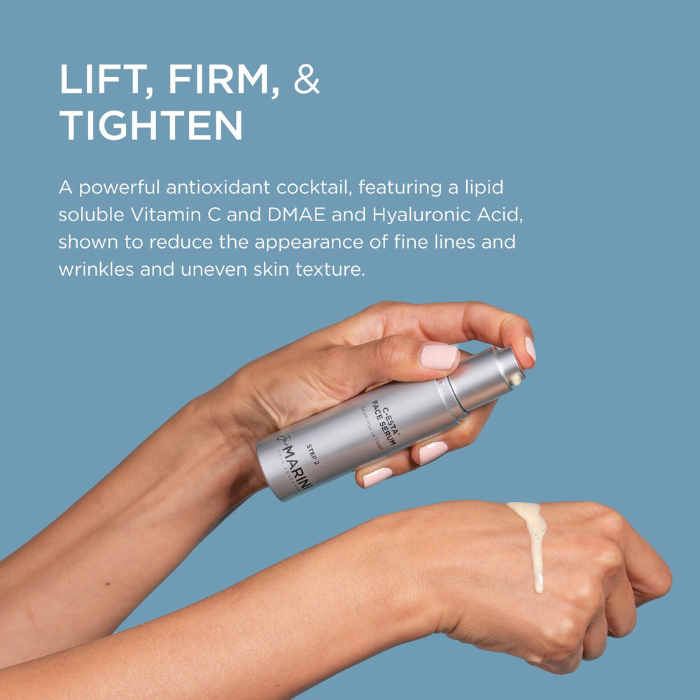 Jan Marini C-ESTA Serum close-up texture shows creamy consistency ideal for layering.