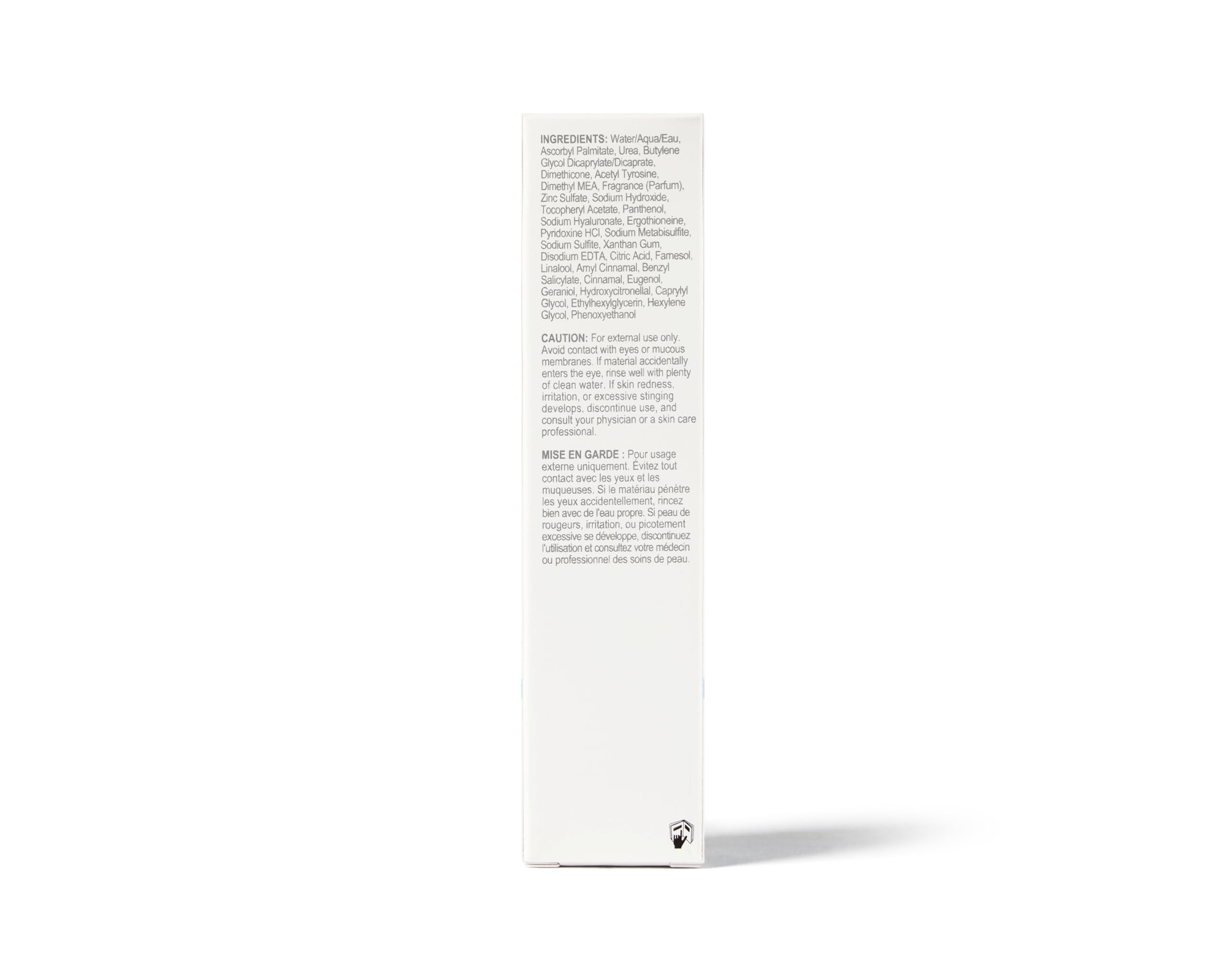 Jan Marini C-ESTA Serum glow after application shows radiant skin.