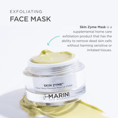 Jan Marini Skin Research Skin Zyme Face Mask jar side view showing packaging