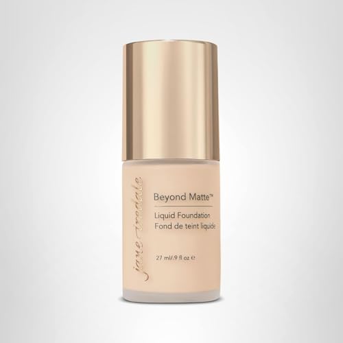 Jane Iredale Beyond Matte clean vegan cruelty-free formula badge.