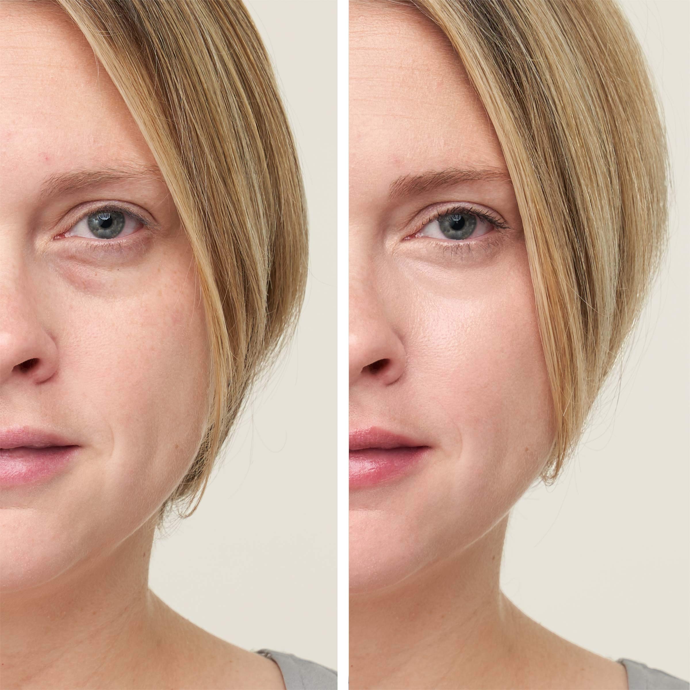Jane Iredale Circle Delete Under Eye Concealer application demonstrates creamy, nourishing texture.