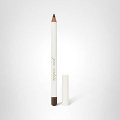 jane iredale Eye Pencil Basic Brown waterline and brow application demonstrates versatile wear.