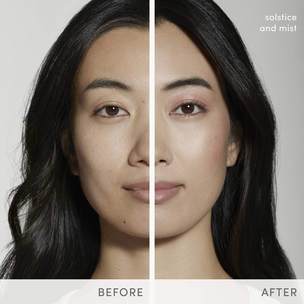 Jane Iredale Glow Time Blush Stick applied on lips for a hint of color.