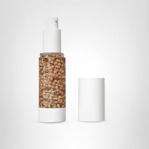 Acabado luminoso y jugoso con Jane iredale HydroPure Serum tintado.