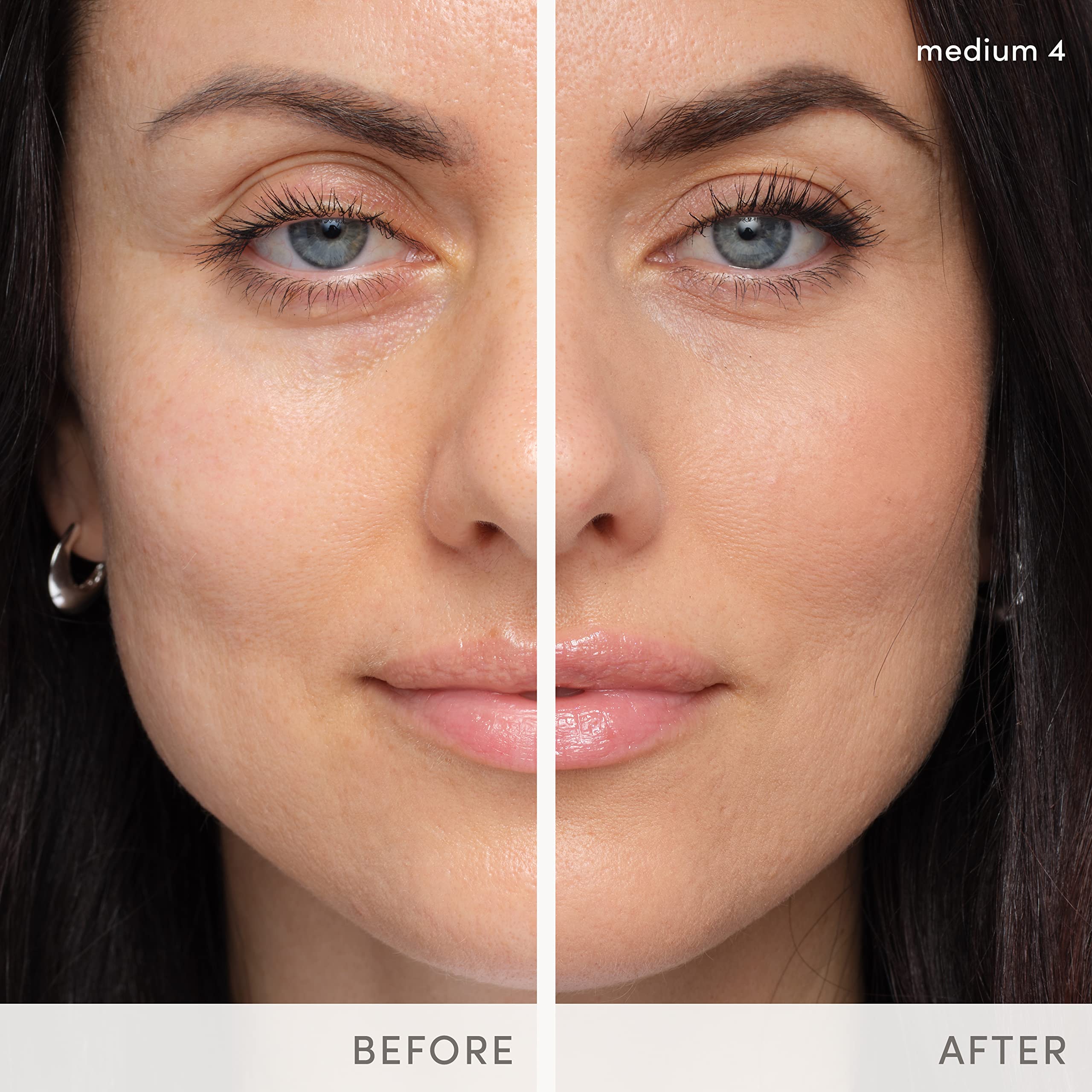 Jane Iredale HydroPure tinted serum swatches on arm for even complexion
