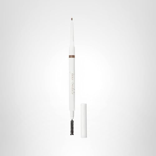 Jane Iredale PureBrow Ash Blonde application shot emphasizing easy application steps.