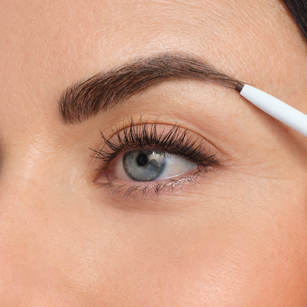 Jane Iredale PureBrow packaging image highlights retractable design.