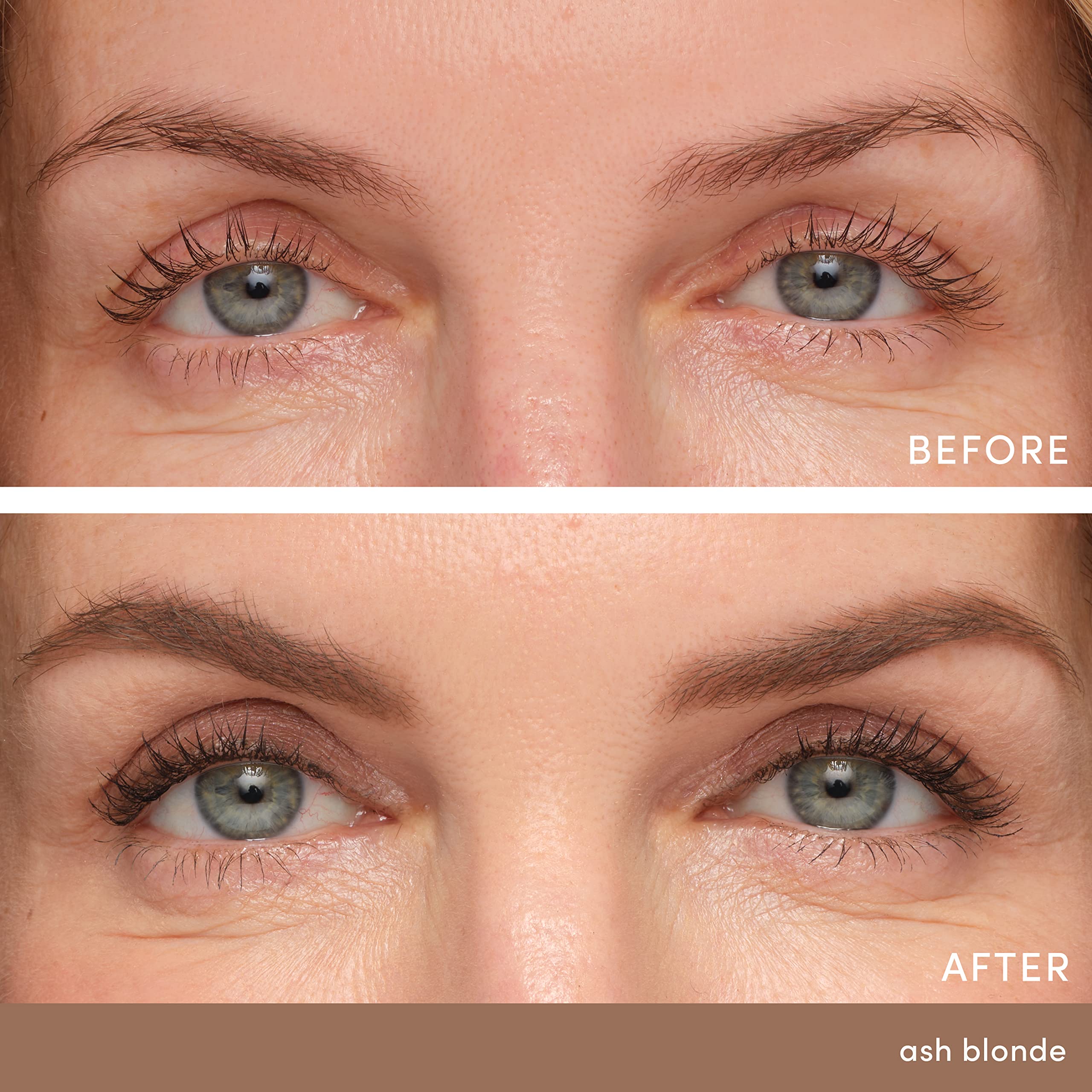 jane iredale PureBrow swatches six natural shades for matching