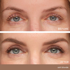jane iredale PureBrow swatches six natural shades for matching