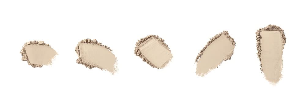 Jane Iredale PurePressed Base compact open showing slim, matte finish.