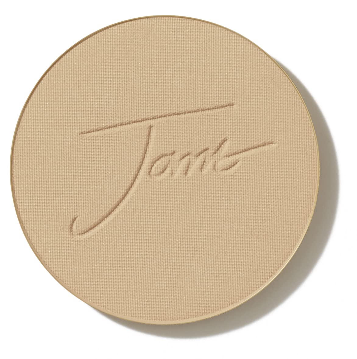 Jane Iredale PurePressed Base Golden Glow compact shows second-skin finish