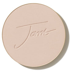 Jane Iredale PurePressed Base refill Light Beige in a refillable compact for on-the-go coverage.