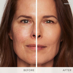 Jane Iredale PurePressed Base swatch in Light Beige on skin for natural, buildable coverage.