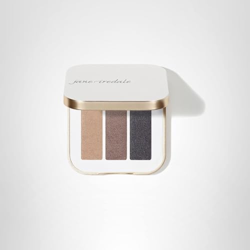 Jane Iredale PurePressed Eye Shadow Triple nourishes lids with natural ingredients for a smooth finish.