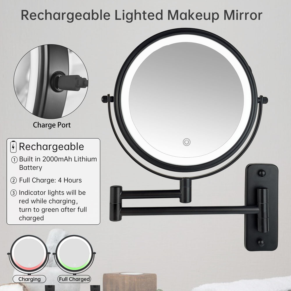JANEEVA 360-degree extendable arm for flexible angles and space-saving storage