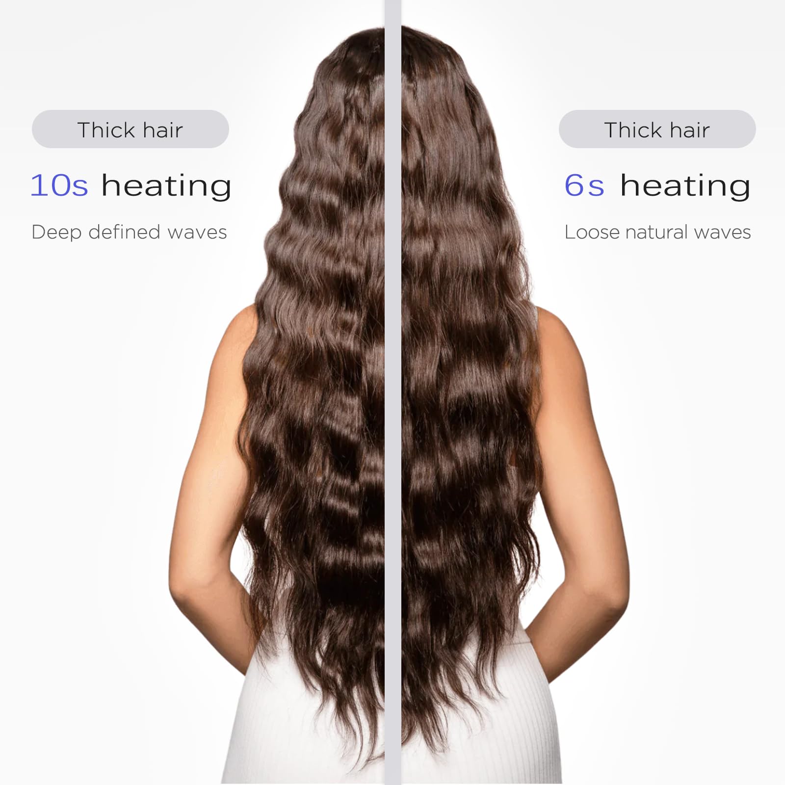 Janelove 4-in-1 hair-waver mermaid-wave image offers voluminous definition.