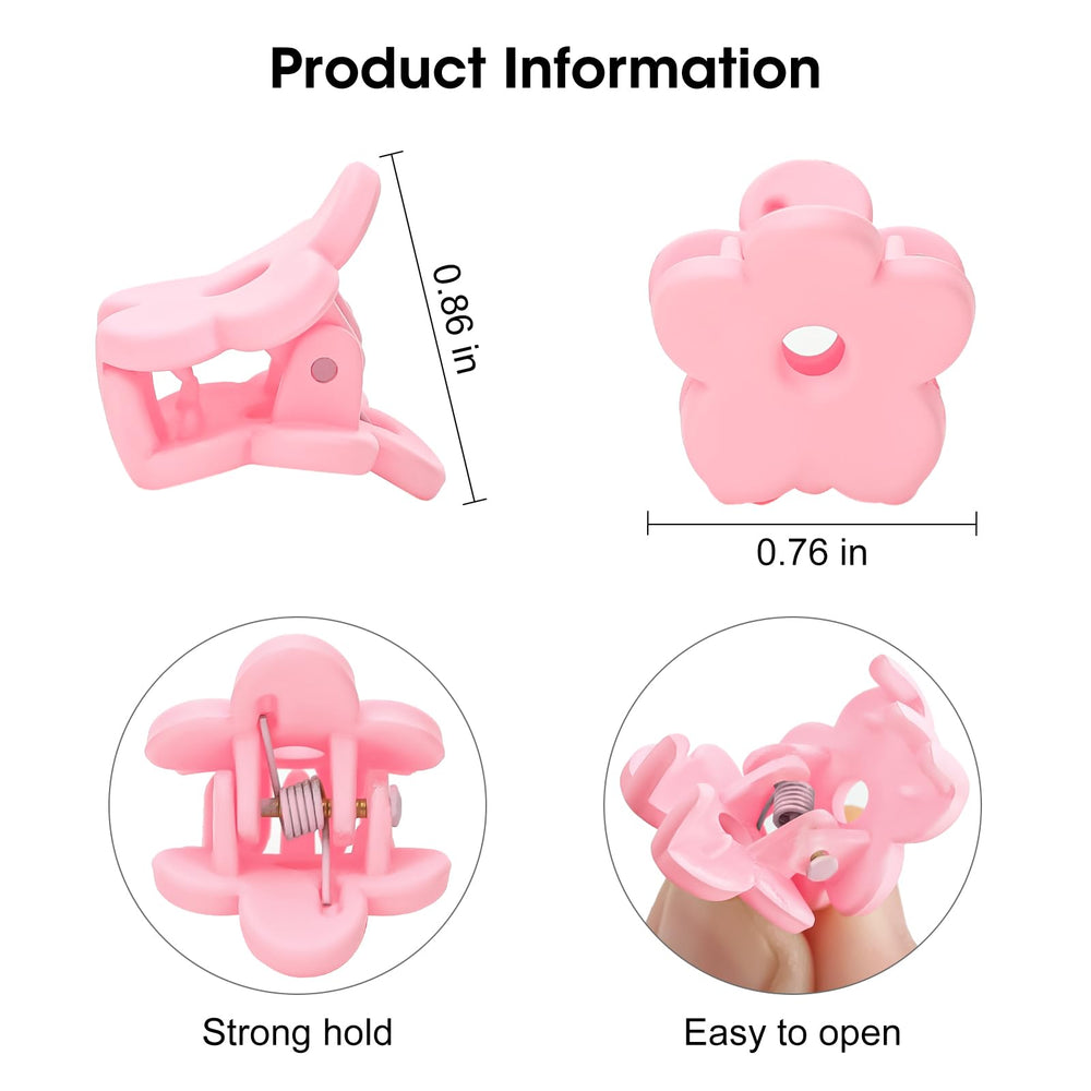 JANFUN colorful mini hair clips collection for quick coordinating outfits and playful styles