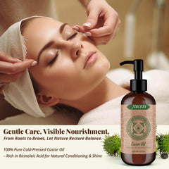 JANICORN castor oil for brows and lashes nourishment care