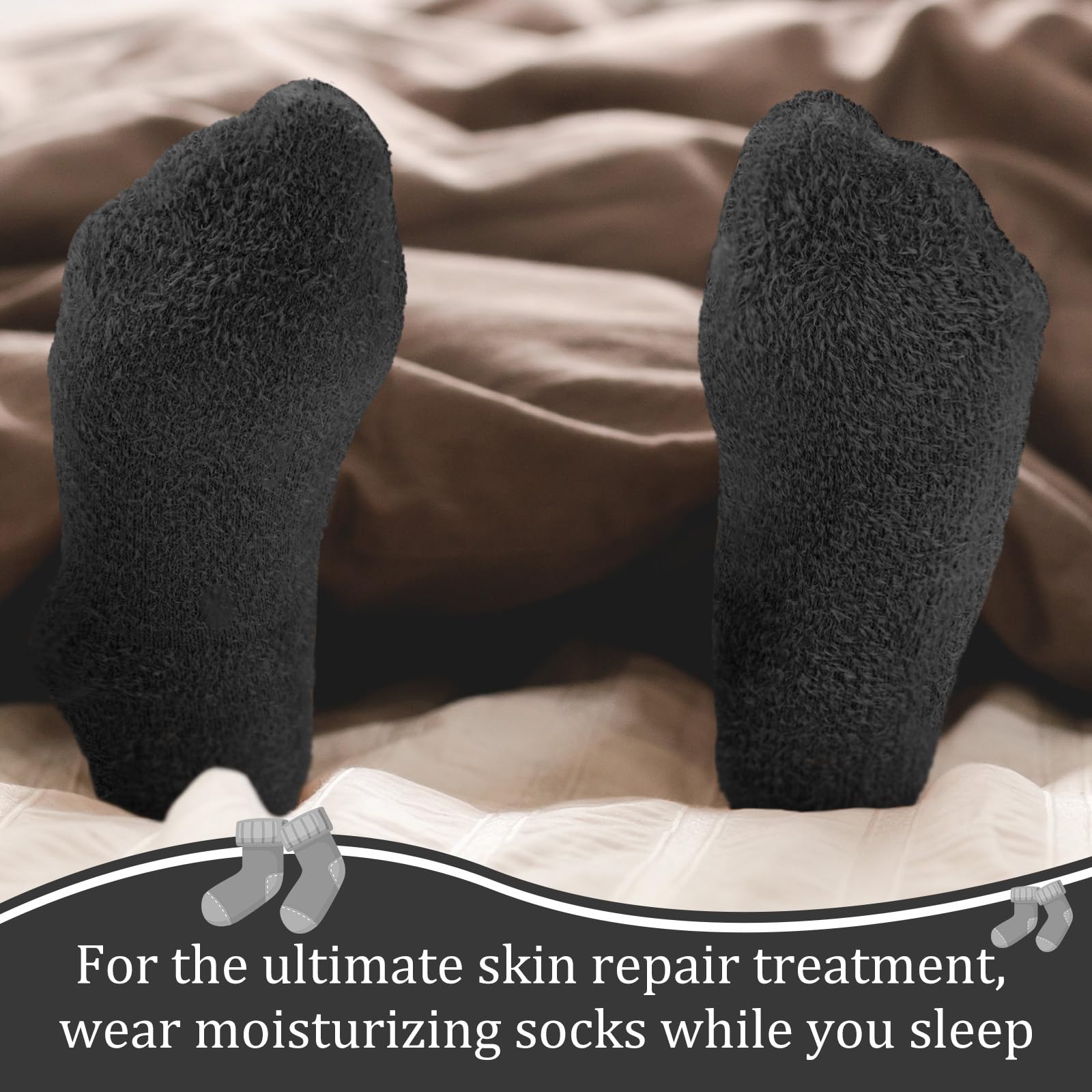 Janmercy Aloe Socks one size fits most versatile