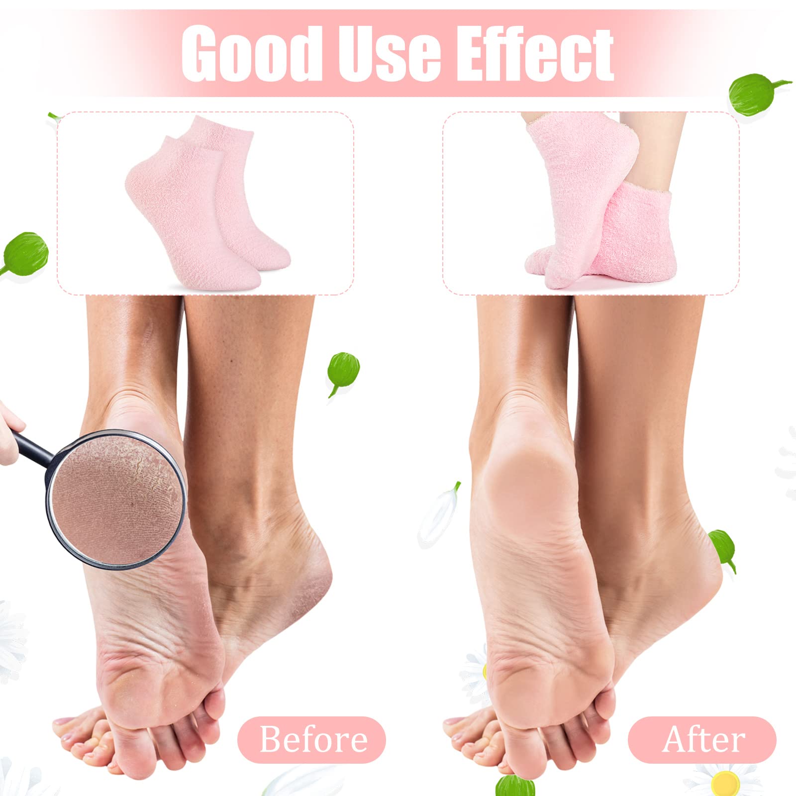 Janmercy Aloe Socks 3-pack highlights value and versatile styling